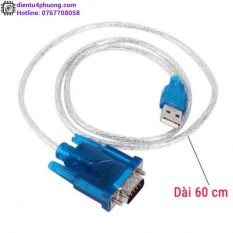 Cáp Chuyển Đổi USB Sang RS232 9 Pin Đực HL-340