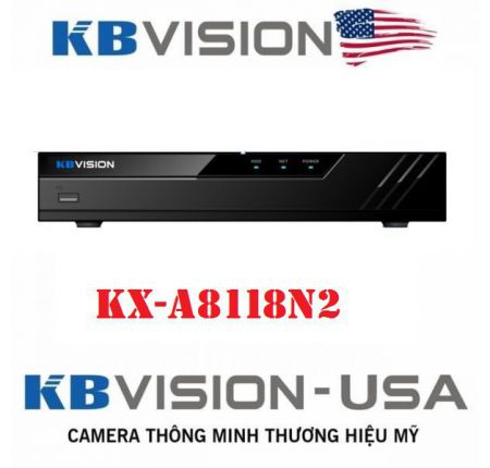 ĐẦU GHI 8 CỔNG KX-A8118N2 KBVISION