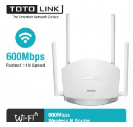 Phát Wireless Totolink N600R - 600Mbps 4 Anten