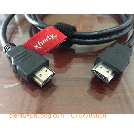 Cáp HDMI Xfinity dài 1,8m hỗ trợ dộ phân giải 2K,4K,1080