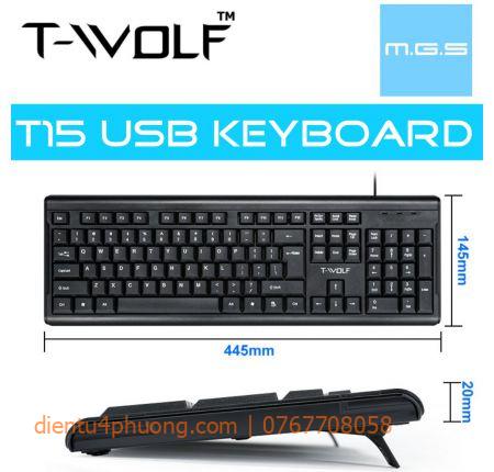 KB T-WOLF T15 USB GAME