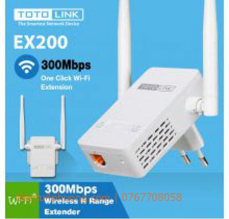 Bộ Thu Phát Totolink EX200 - 300Mbps