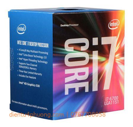CPU Intel i7-6700 TRAY KO FAN- SOCKET 1151