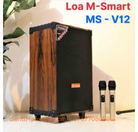 LOA KÉO M-SMART MS-V12 ( 2 MICRO KO DÂY )
