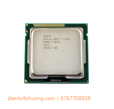 CPU Intel i7-2600 TRAY KO FAN - SOCKET 1155
