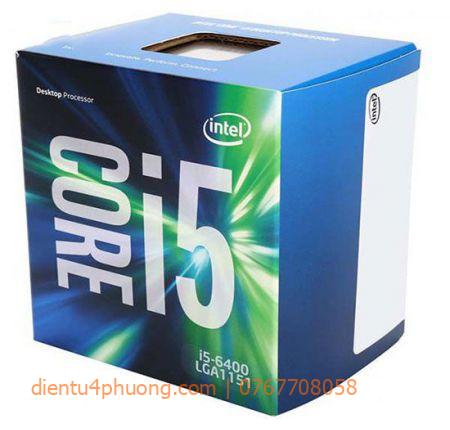 CPU intel I5-6400 TRAY KO FAN-THẾ HỆ 5 SK 1151