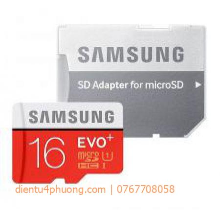 Thẻ nhớ micro SD 16G SAMSUNG LASS 10 BOX