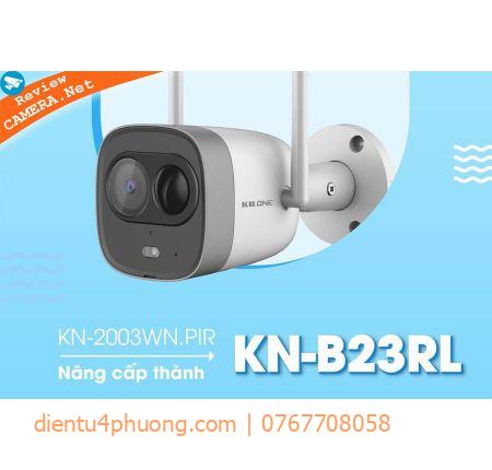 CAMERA IP WIFI KN-B23RL KBVISON 2.0MP hồng ngoại PIR, tích hợp mic, đèn cảnh báo và còi