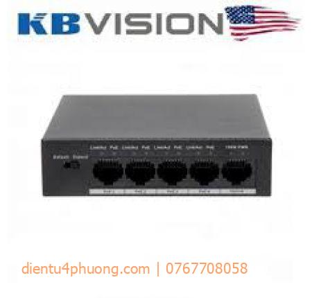 SWITCH POE 4 CỔNG KX-SW04P1 KBVISION