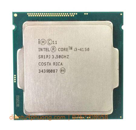 CPU intel I3-4150-TRAY KO FAN ,Thế hệ 4 sk 1150
