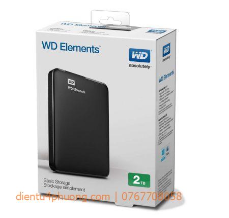 HDD 2T WD ELEMENTS ---3.0- 2.5 DI ĐỘNG