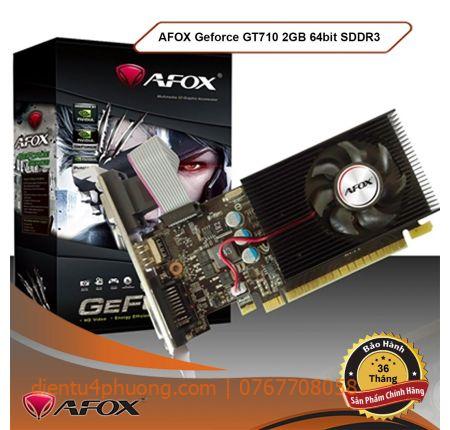 VGA AFOX GT710 ( 2GB / 64BIT / DDR3 )