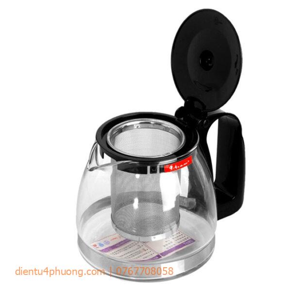 Bình Lọc Trà Bằng Thủy Tinh Cao Cấp Sang Trọng LiLac 700ml