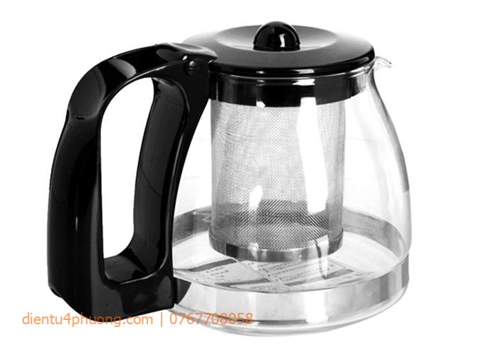 Bình Lọc Trà Bằng Thủy Tinh Cao Cấp Sang Trọng LiLac 700ml